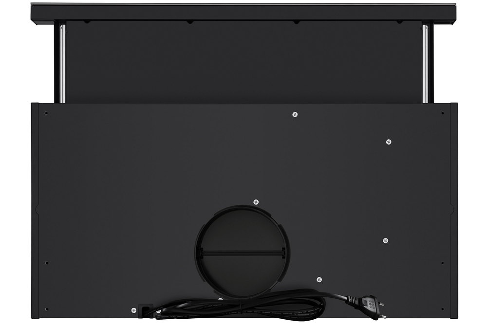 Встраиваемая вытяжка Maunfeld VS LIGHT 60 BLACK GLASS B