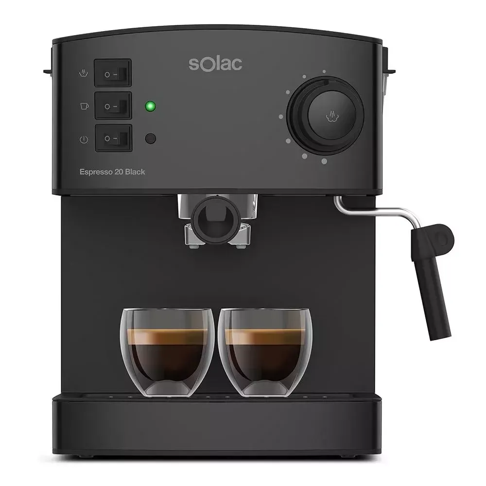 Кофемашина Solac Espresso 20 Bar Black