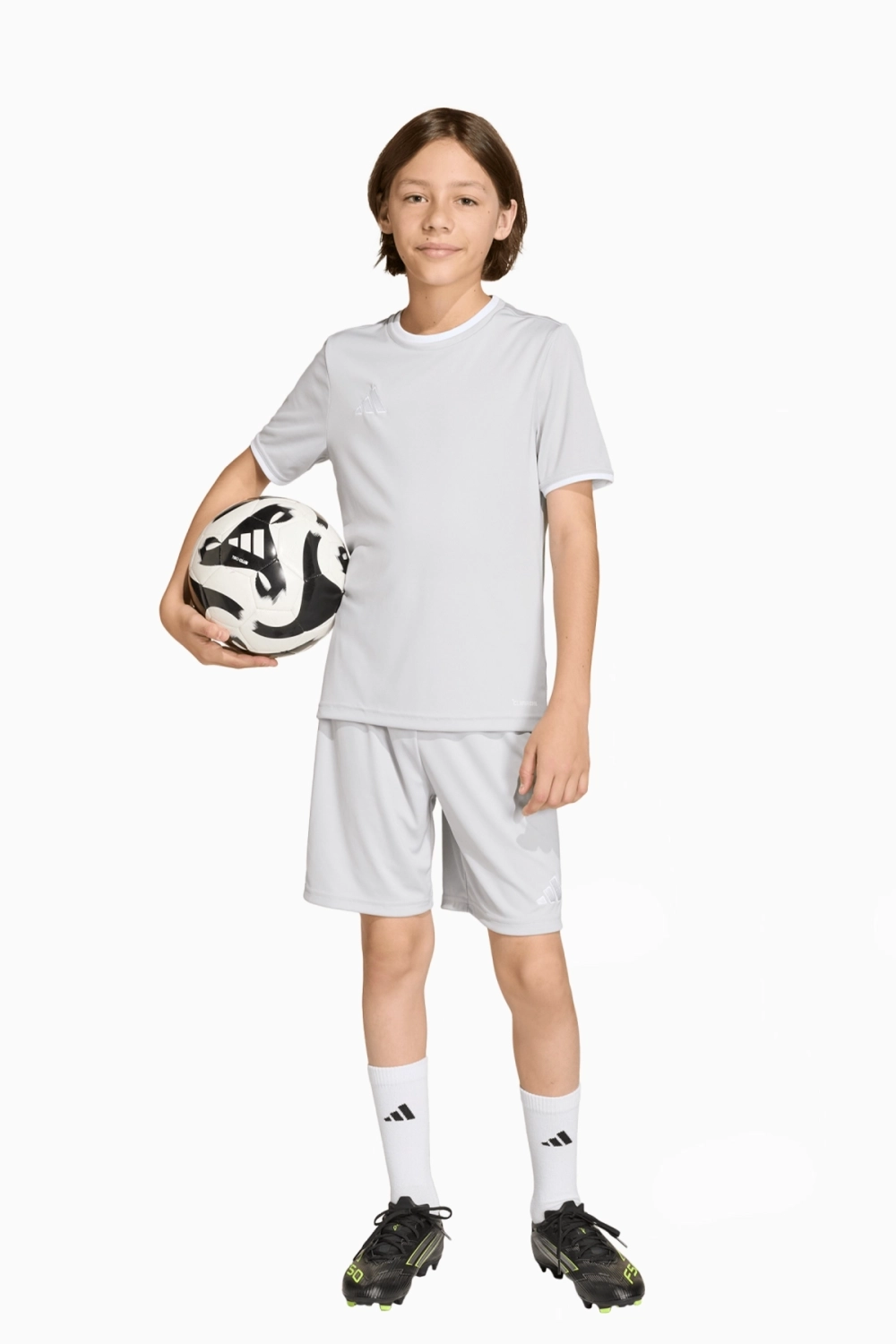 Футболка adidas Entrada 26 Junior - серый