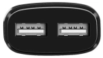 СЗУ USB Hoco C12 (12W, 2 порта) Черный