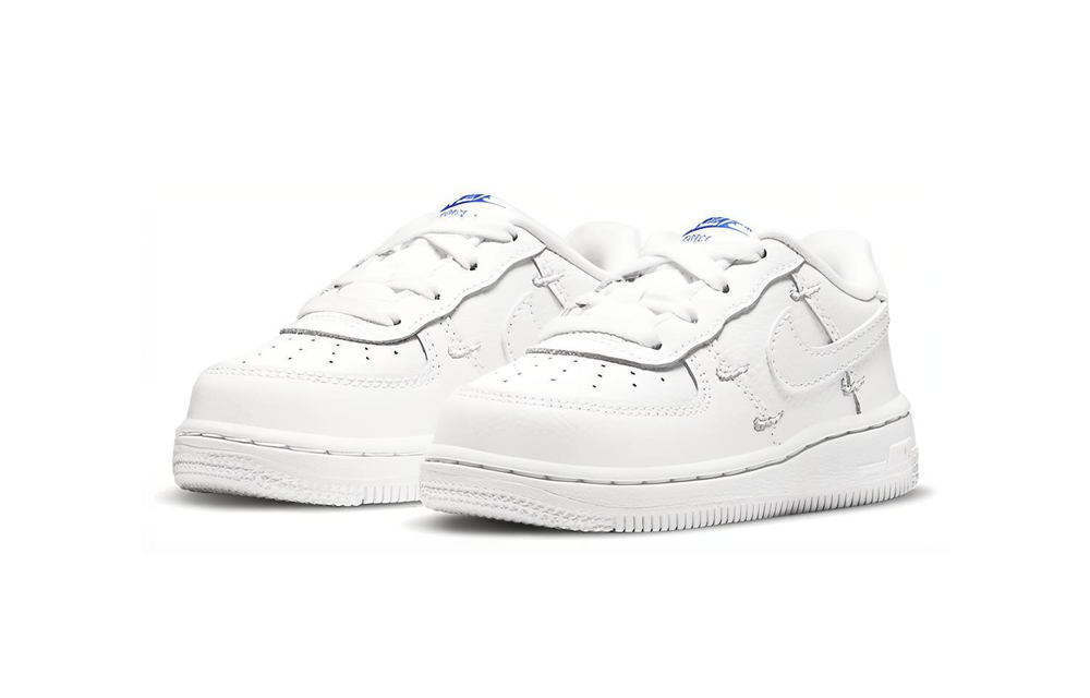 Baby Nike Air Force 1 LV8 lightweight wear-resistant non-slip low-top sneakers white