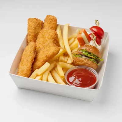 Бокс горячего приготовления со стрипсами