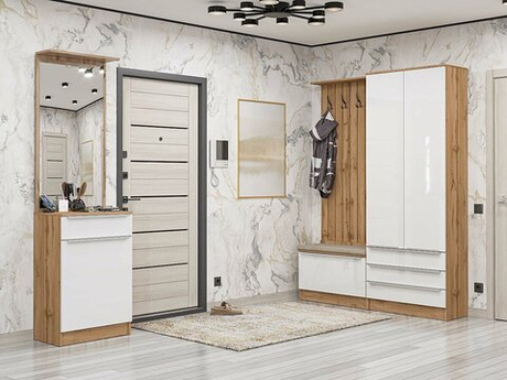 Прихожая Стиль-04 Angel Дуб Вотан