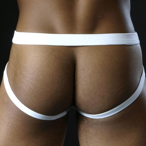 Мужские трусы джоки в сетку Manstore Miсropo White Jock