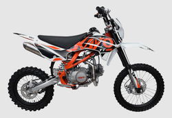 Питбайк KAYO BASIC K125 17/14 KRZ (механ. сцепл., кикстартер, 2024 г.)