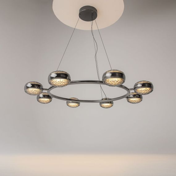 Подвесная светодиодная люстра Maytoni Mind MOD299PL-L80BC3K