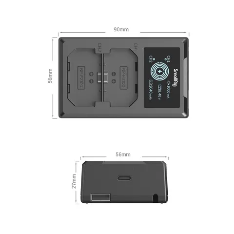 SmallRig 4087 Зарядное устройство для аккумуляторов Sony NP-FZ100