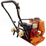 Виброплита бензиновая GROST VH 80C - [79 кг / 13,5 кН / GX200]