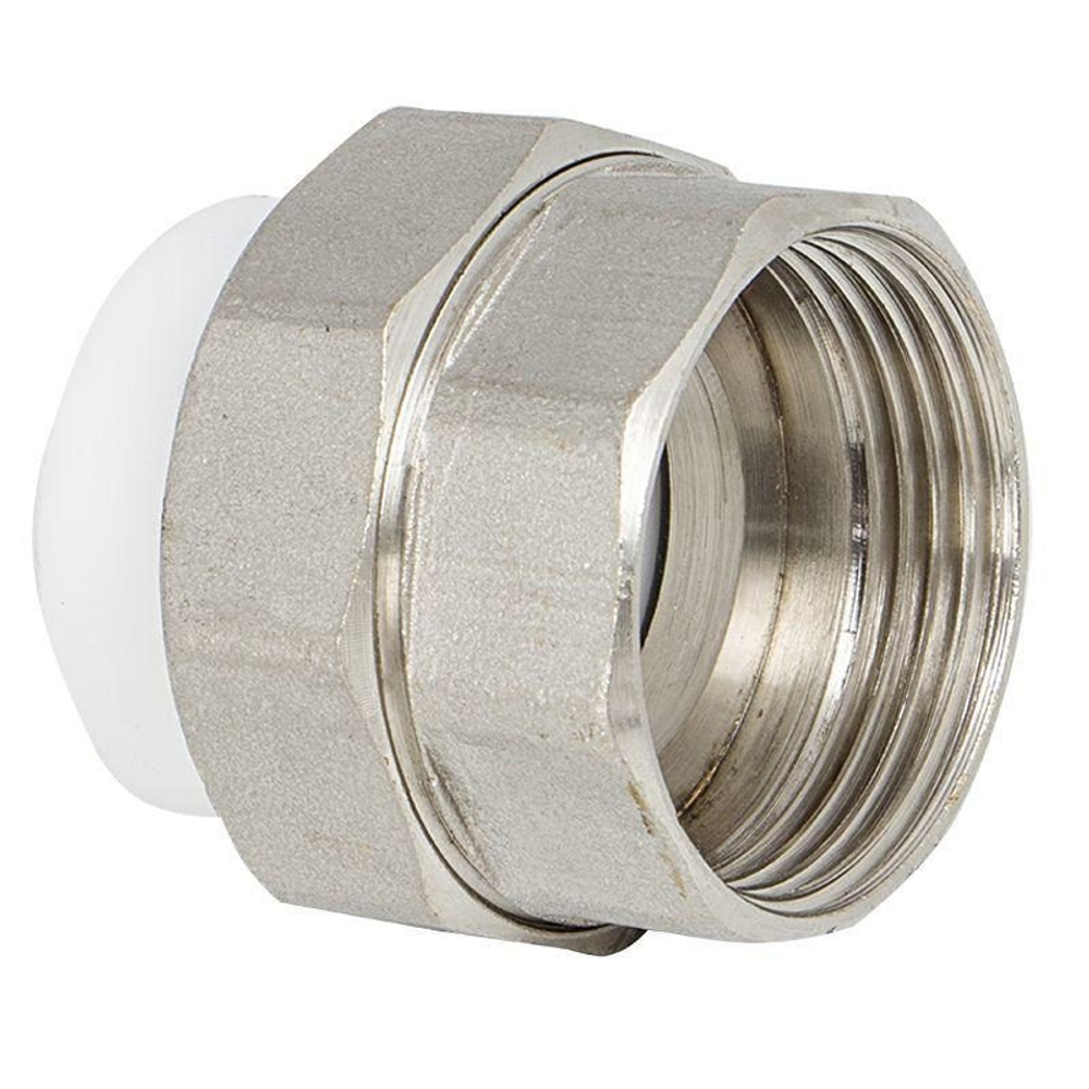 Муфта разъемная американка ППР 32 х 1 1/4" ВР VALFEX PP-R полипропиленовая белая