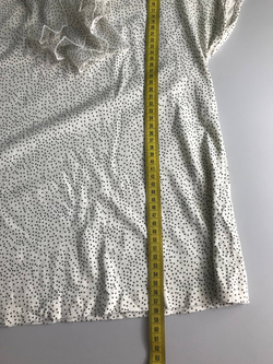 Блузка в мелкий горошек, визуально на 48/50 размер