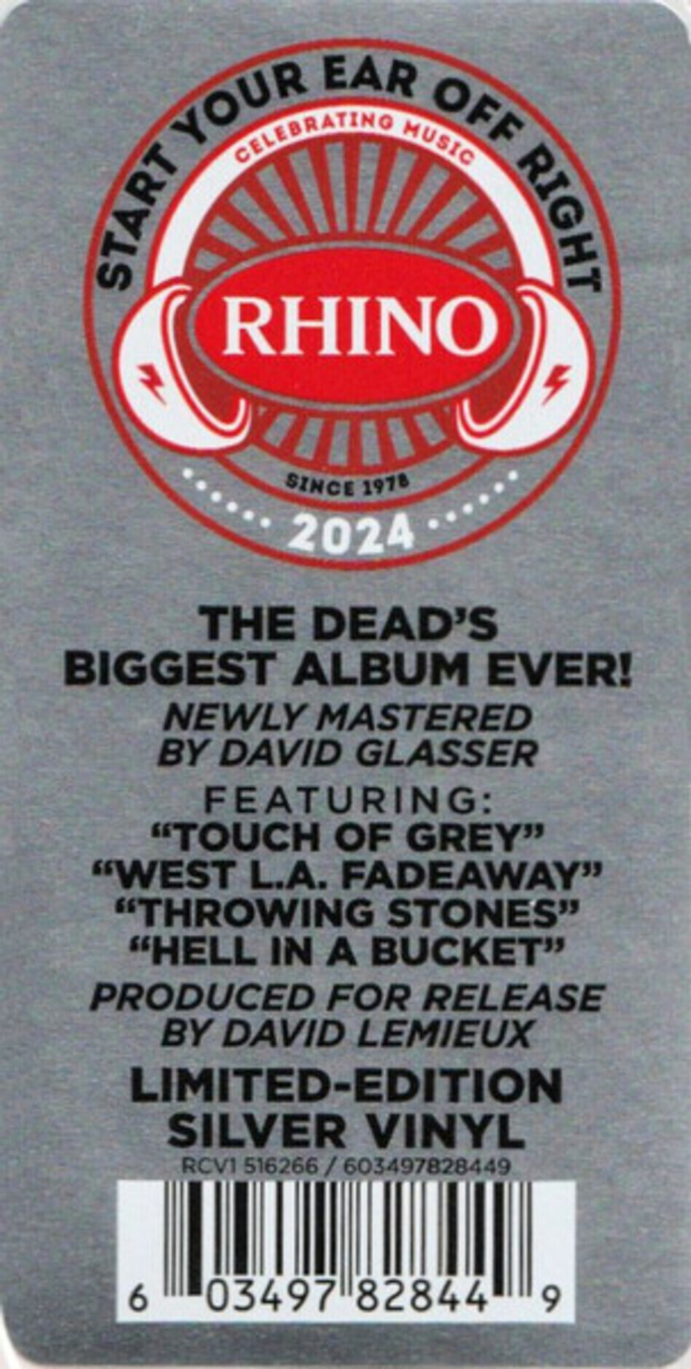 Grateful Dead / In The Dark (Limited Edition)(Coloured Vinyl)(LP)