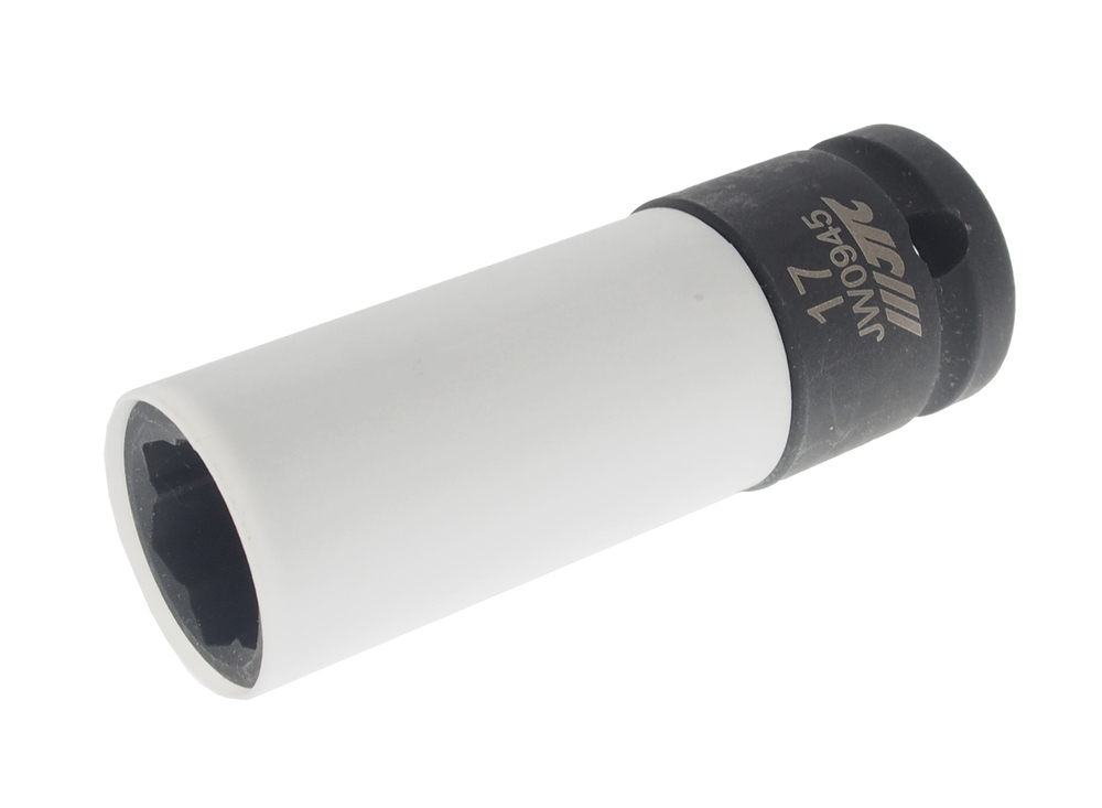 Головка торцевая 1/2" 17мм ударная глубокая L=78мм (MERCEDES) с защитным колпачком JTC