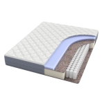 Матрас BuySleep, 18 см, средняя жесткость, независимые пружины