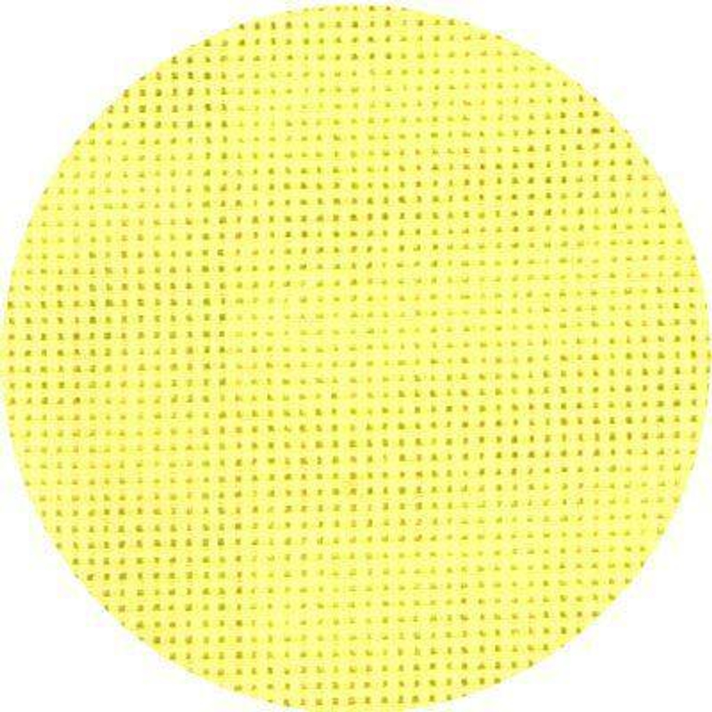 Канва 11, крупная, арт.854 цвет желтый 40х50см (10x44кл)