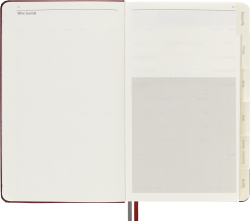Блокнот Moleskine Passion Wine (PASWINE) 13х21см в подарочной коробке, цвет — винный