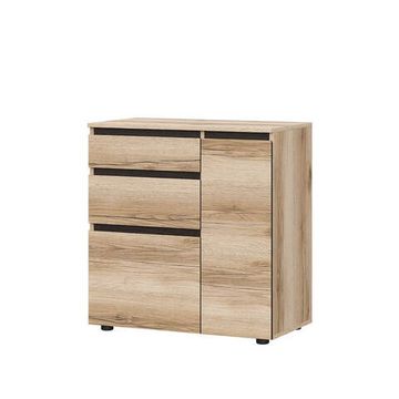 Комод БЕРГЕН с ящиками и створкой