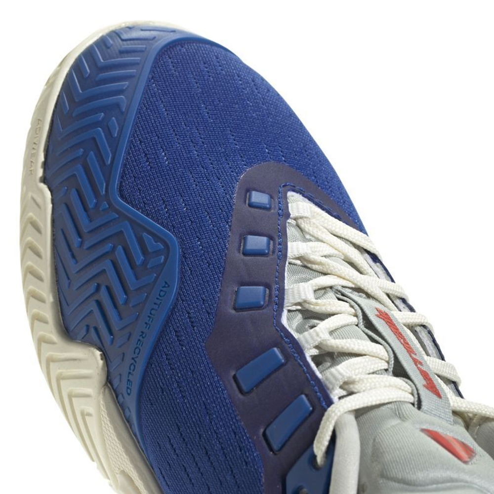 Женские теннисные кроссовки Adidas Barricade W - royal blue/off white/bright red