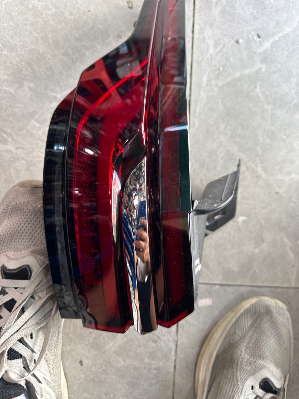 Задний сквозной фонарь (комплект) для Li Auto ONE 2019-2021, оригинал,