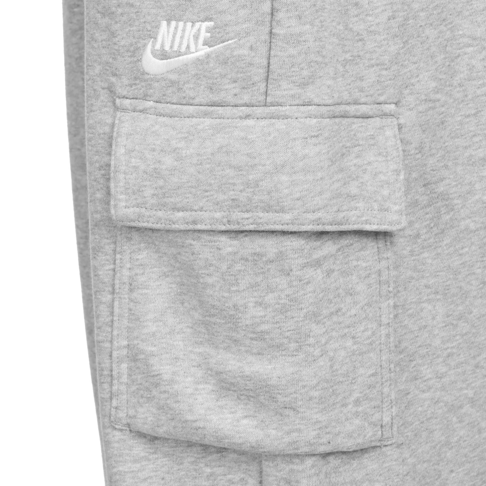 Женские теннисные брюки Nike Sportswear Club Flouncy MR Cargo Training Pants Women - Grey, White
