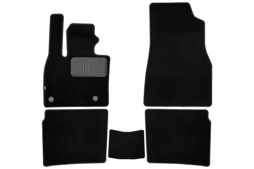 Коврики в салон для HONGQI HS5 2019-, внедорожник , 5шт (текстиль) KLEVER0511600622110KH