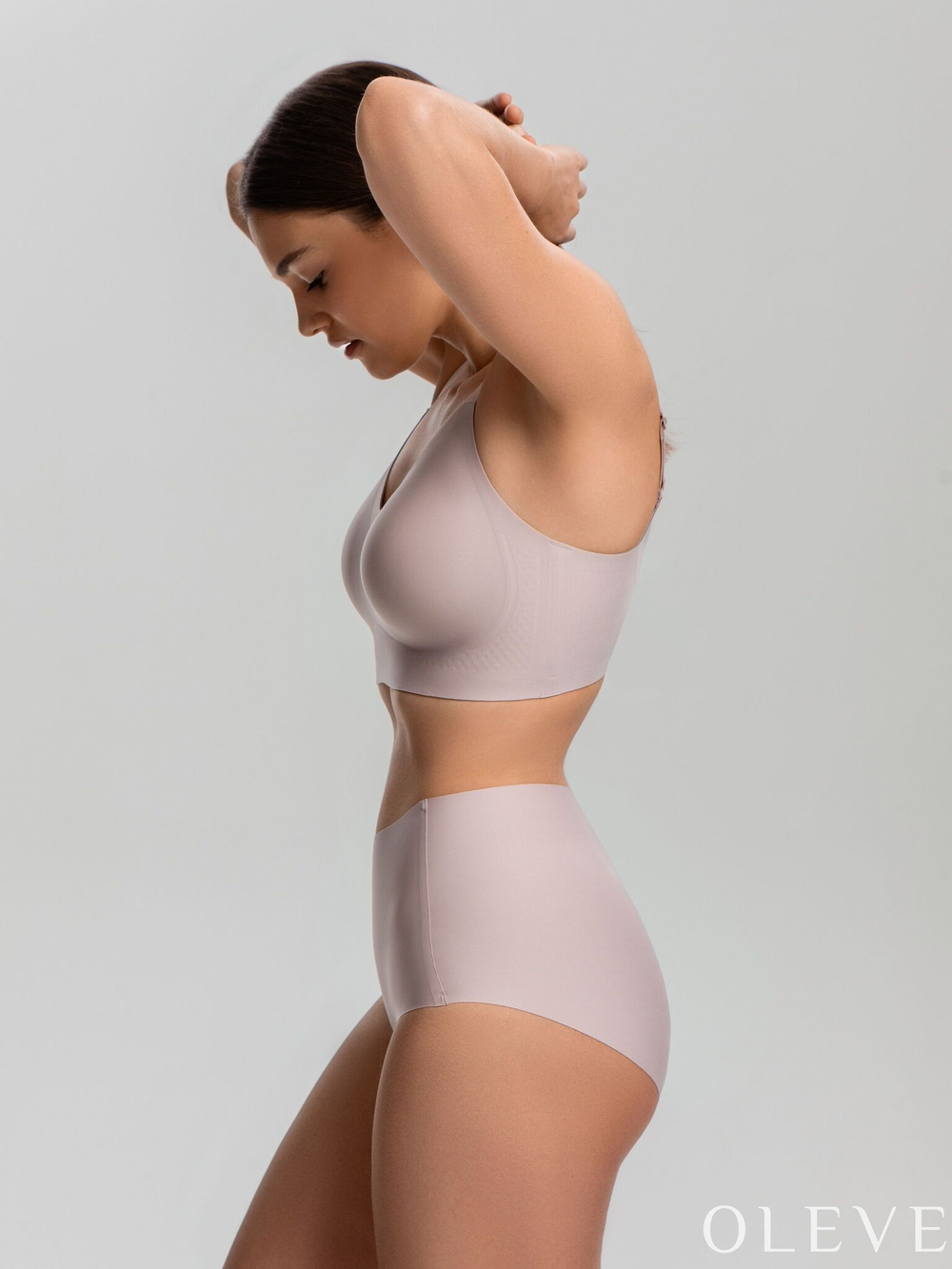 Бесшовный бюстгальтер Plus size