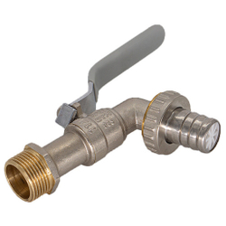 Кран шар. 1/2" водоразборный рычаг CTM СТАНДАРТ CWBH0012