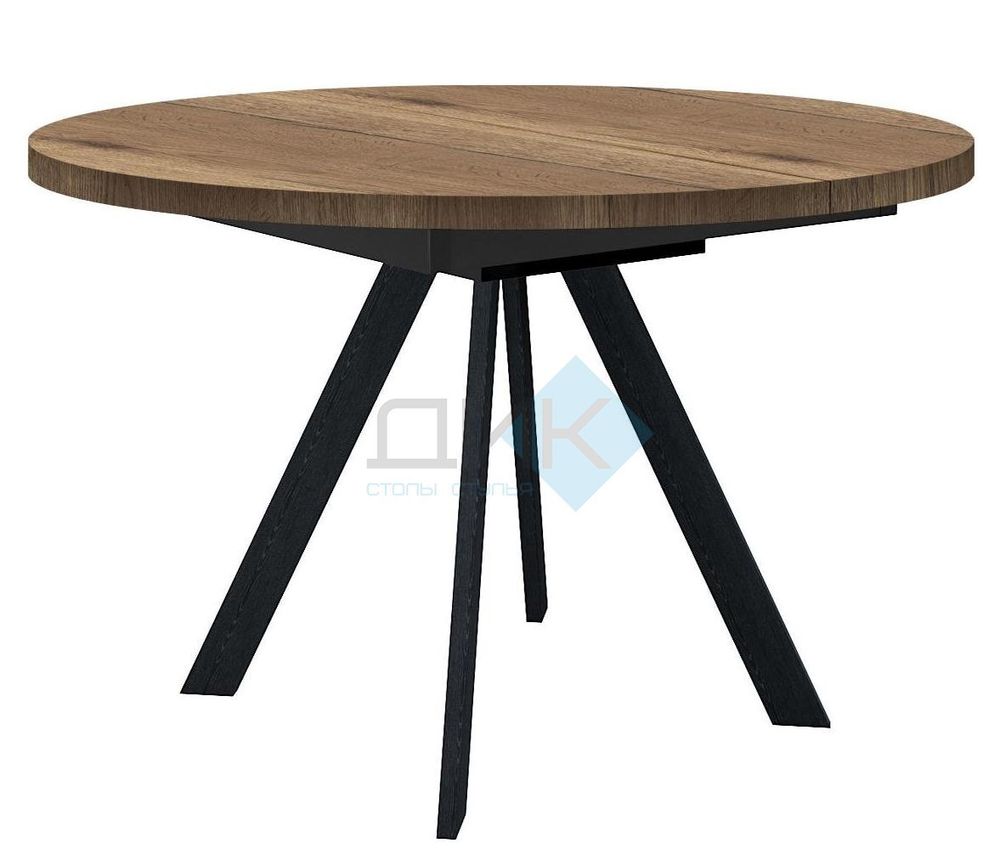 Стол DikLine RD100 опоры чёрные