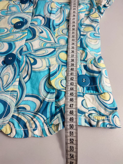 Блузка Ostin хлопковая яркая 44 размер