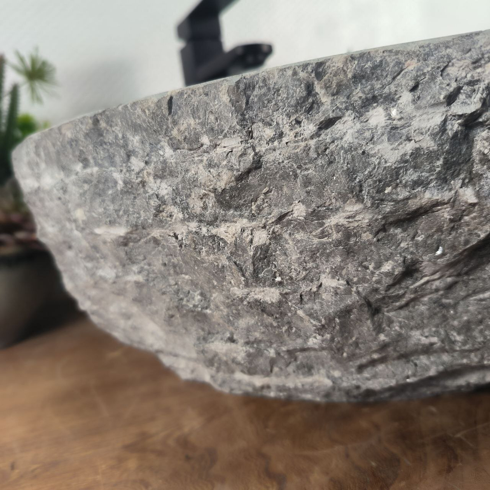 Раковина из мрамора Erozy Grey EM-64683 46*46*15 0185