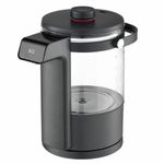 Термопот на 2,5 литра, 1 режим подачи воды, BQ (БИ-КЬЮ) TP331, 1500 Вт, 3 температурных режима, стекло, 86199012