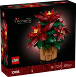 Конструктор LEGO Icons 10370 Botanical Collection Пуансеттия