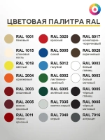 Аэрозольная краска в баллончике ULTIMA Лиственно-зеленая глянцевая RAL6002, 520мл, ULT015