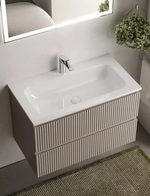 Тумба подвесная SANCOS Snob R 790х445х500, c двумя ящиками оснащенными доводчиками, Doha Soft, арт.SNR80SM