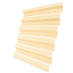 Профнастил НС35 Железный Форт Pe 0,5 мм RAL 1015 светлая слоновая кость