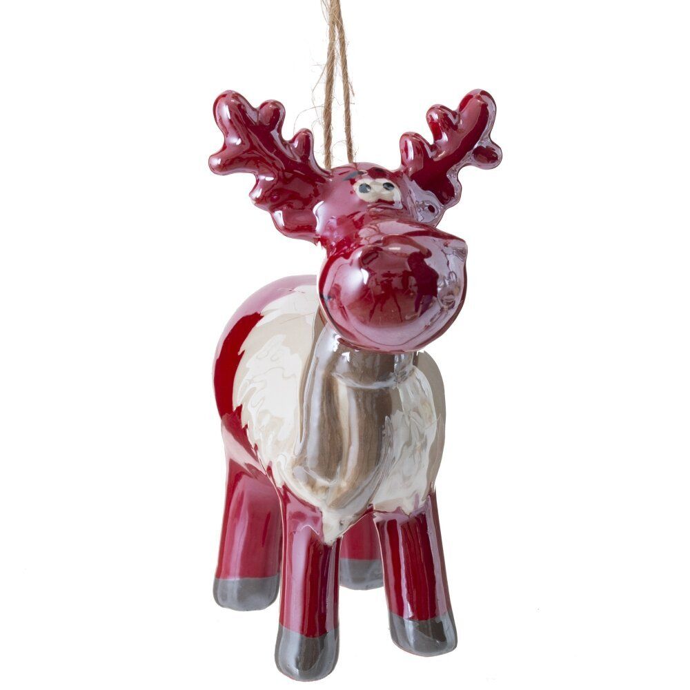 GAEM Украшение новогоднее "Олень", L7 W4,5 H8,5 см, 3в.