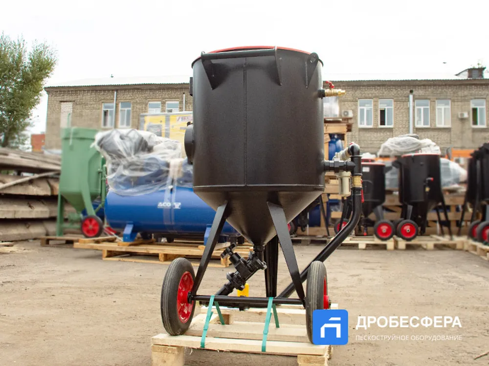 Дробеструйный аппарат PST-PS-160-2 с влагоотделителем