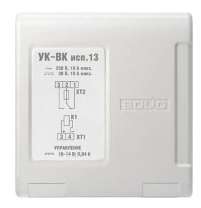 УК-ВК исп.13 Устройство коммутационное, 1 реле, U-упр.12 В
