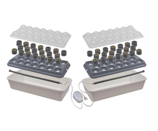 Гидропонная установка (двойная) Здоровья КЛАД Двойная чудо-грядка