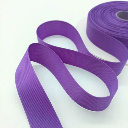 Лента репсовая 25мм цв.ФИОЛЕТОВЫЙ