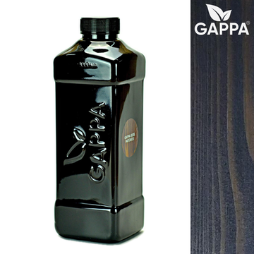 Масло для дерева GAPPA 7001 глянцевое (чёрный графит), 1 л