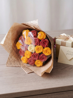 Букет из шоколада "Мини-розы" 19 штук