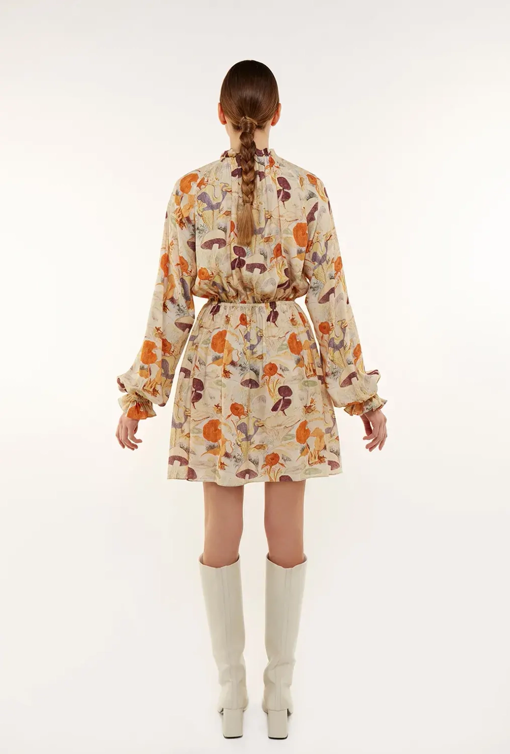 Платье «Лес», разноцветный