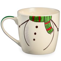 НАБОР ПОСУДЫ LEFARD "СНЕГОВИК" 2 ПР. (КРУЖКА 360МЛ, САЛАТНИК 500МЛ)