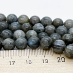 Бусины Лабрадор, диаметр 8,2-8,3 мм, цена за 11-12 шт (1/4 нити)