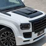 Обвес переделка в стиле Land Rover Defender для Jetour Traveller T2 Джетур декоративный обвес