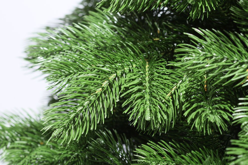 Елка с гирляндой встроенной «Королева леса» (Литая хвоя) 185 см / 1,85 м