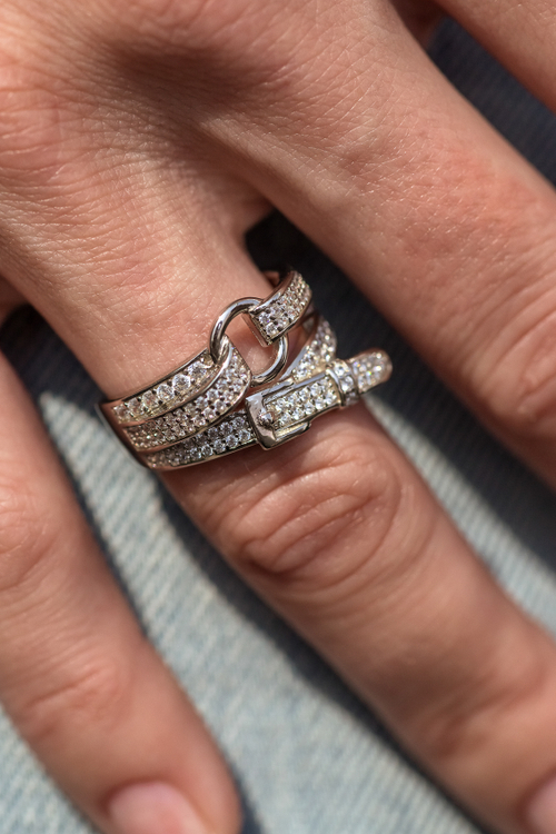 Кольцо "Ремень"