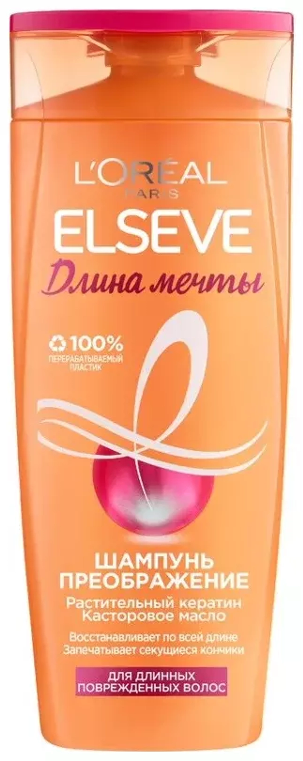 L'Oreal Paris шампунь-преображение Elseve Длина мечты, 400 мл
