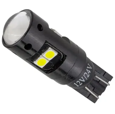 Лампочка светодиодная T10-3030-8SMD 12v белая KING T10-3030-8SMD W