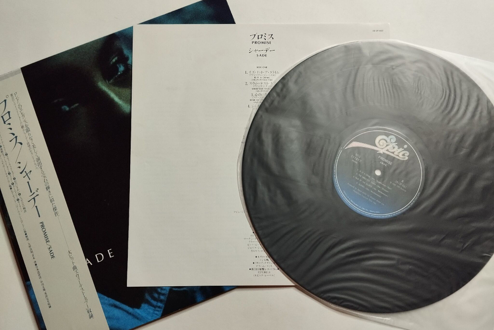 Винтажная виниловая пластинка LP Sade Promise (Japan 1985) (Obi)